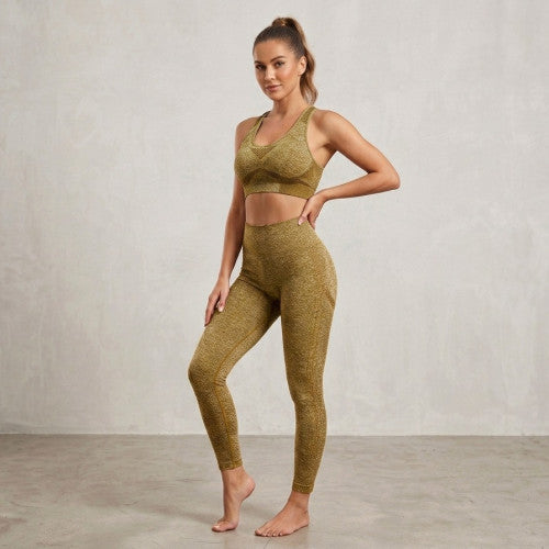 Legging Deportivo Mostaza