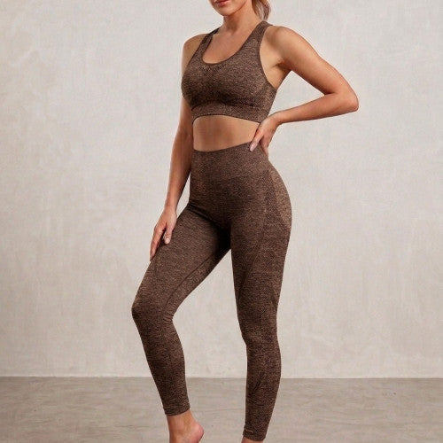Legging Deportivo Marrón